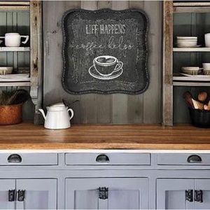 Coffee Wood Wall Or Table Decor